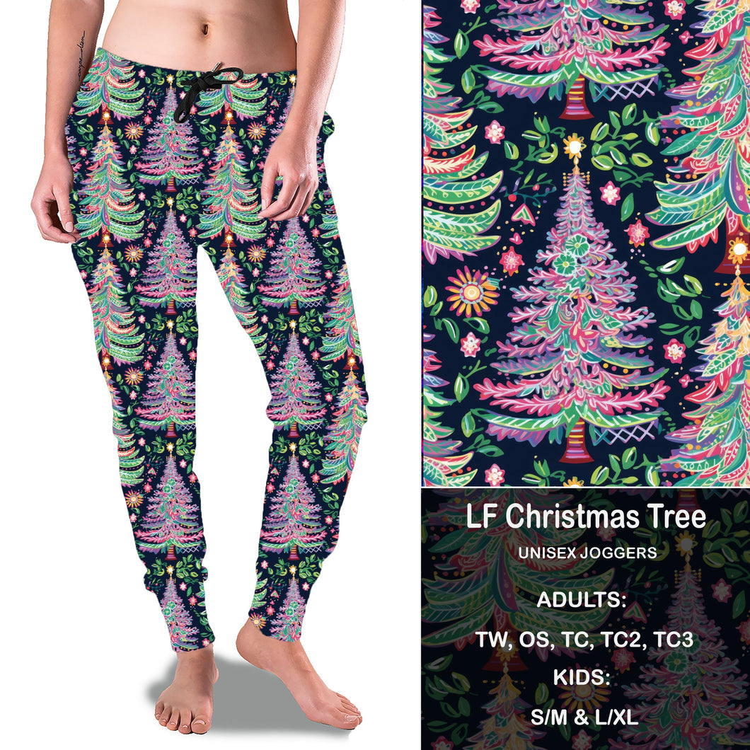 LF Christmas Tree Full Joggers with Pockets Preorder Closes 9/6 eta early Oct.