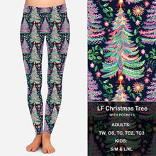 Load image into Gallery viewer, LF Christmas Tree Leggings &amp; Capris with Pockets Preorder Closes 9/6 eta early Oct.