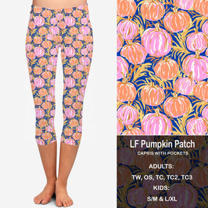 LF Pumpkin Patch Leggings & Capris with Pockets Preorder Closes 9/6 eta early Oct.