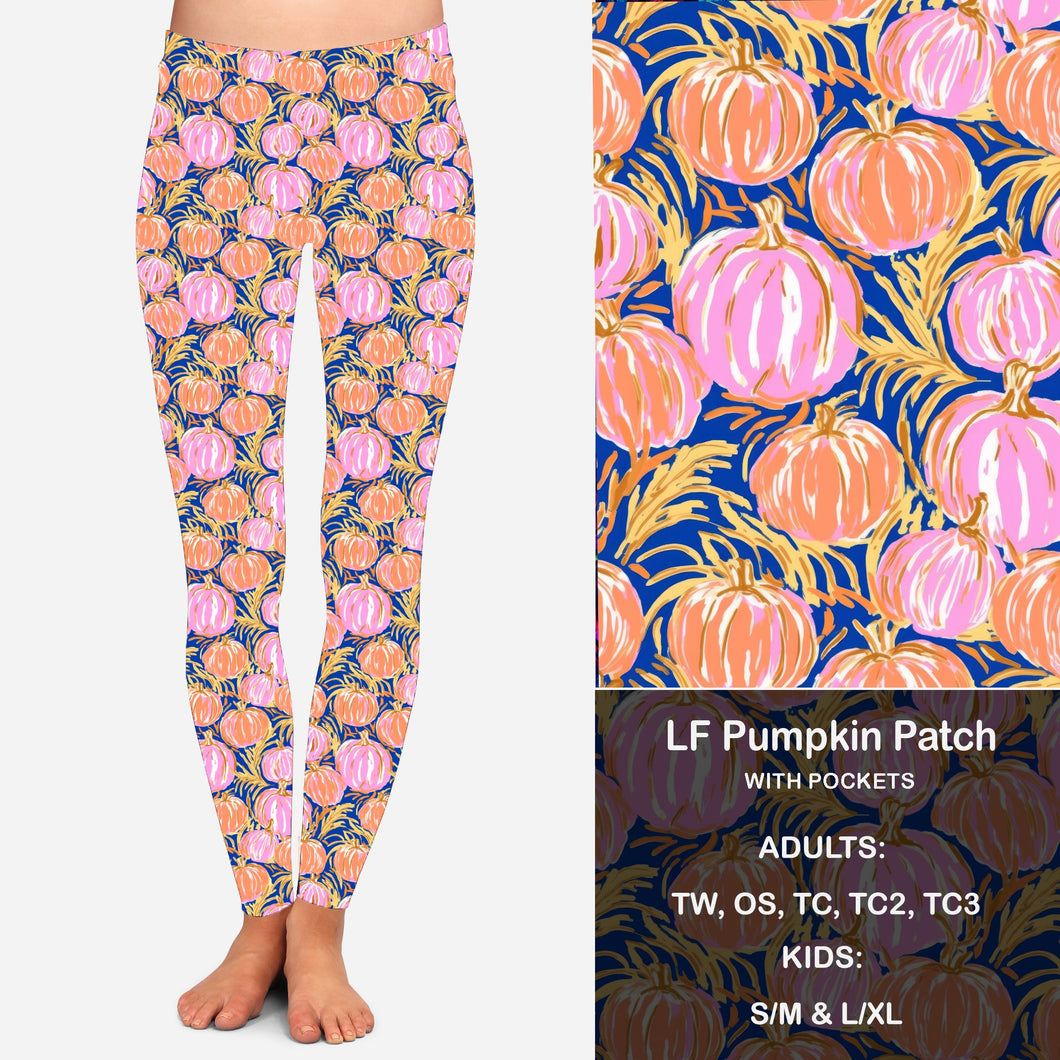 LF Pumpkin Patch Leggings & Capris with Pockets Preorder Closes 9/6 eta early Oct.