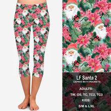 Load image into Gallery viewer, LF Santa 2 Leggings &amp; Capris with Pockets Preorder Closes 9/6 eta early Oct.