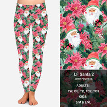 Load image into Gallery viewer, LF Santa 2 Leggings &amp; Capris with Pockets Preorder Closes 9/6 eta early Oct.