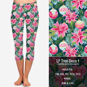 LF Tree Deco 1 Leggings & Capris with Pockets Preorder Closes 9/6 eta early Oct.