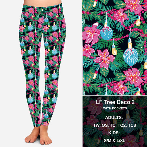 LF Tree Deco 2 Leggings & Capris with Pockets Preorder Closes 9/6 eta early Oct.