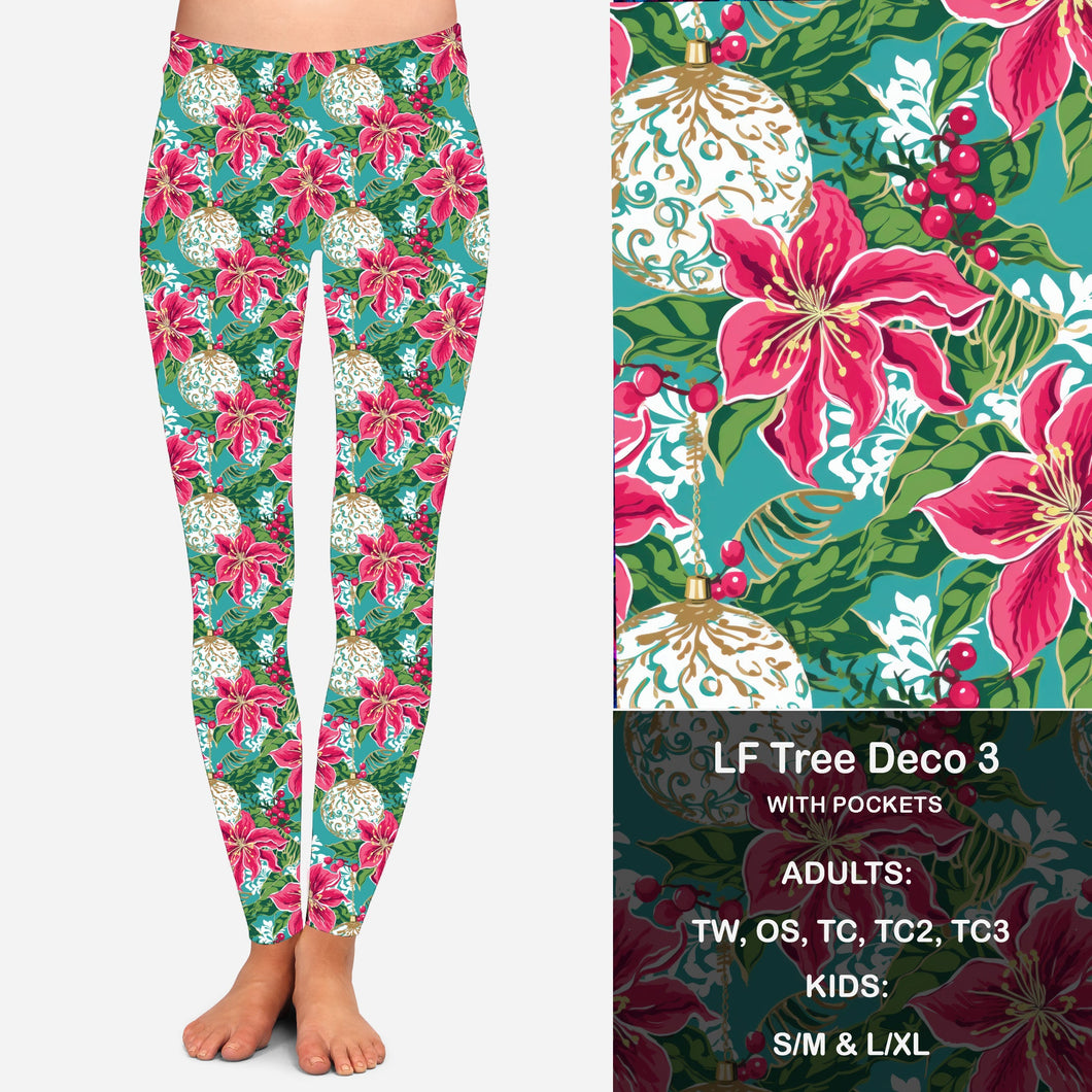 LF Tree Deco 3 Leggings & Capris with Pockets Preorder Closes 9/6 eta early Oct.